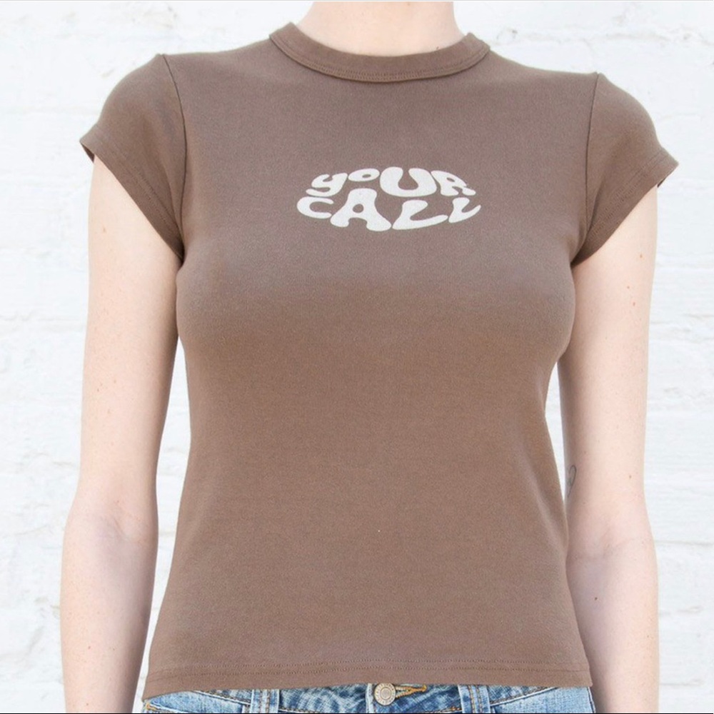 Brandy Melville/john galt hailie your call top